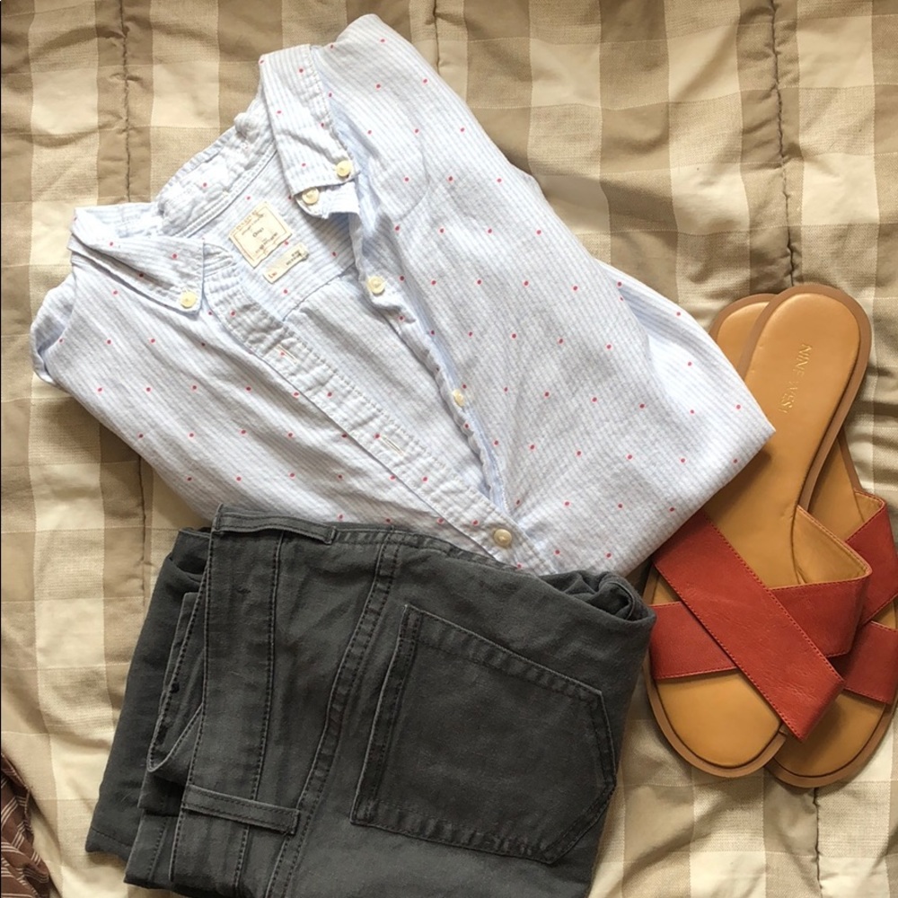 The Fitted Boyfriend button down